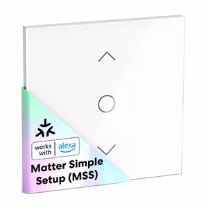 Meross MRS100MA(EU) Išmanusis WiFi žaliuzių jungiklis (Matter)