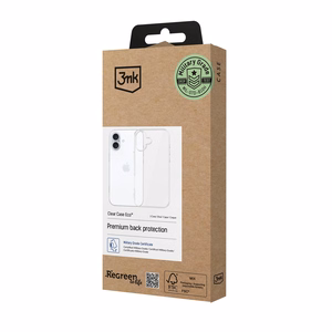 3mk Skaidrus Dėklas Eco Apple iPhone 16 plus - skaidrus