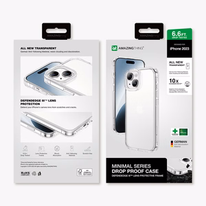 Amazing Thing Minimalus dėklas 6.6FT IP156.7MINCL Iphone 15 Plus - skaidrus