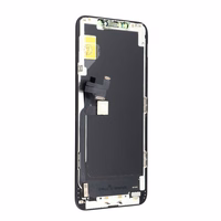 LCD ekranas iPhone 11 Pro Max su jutikliniu sluoksniu juodas (ZY-LTPS) IC perkeliamas
