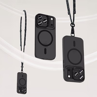 Benks magnetinis Lucid Armor dėklas telefonui (0068) Iphone 17 Air baltas (su fotoaparato valdymo mygtuku)