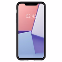 Spigen Liquid Air dėklas iPhone 11 - matinis juodas