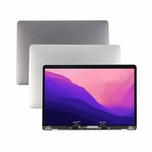 LCD Display Compatible With (Full Housing) Macbook Pro 13" M1 (2020) / Pro 13" M2 (2022) (A2338) / Silver /