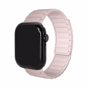 Mobilize silikoninis laikrodžio dirželis - magnetinis - Apple 38/40/41mm - rožinis