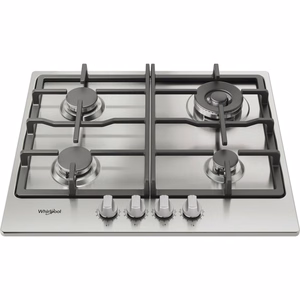Whirlpool TGML 661 IX R Nerūdijančiojo plieno Įmontuoti 58 cm Dujinė 4 zone(s)
