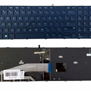 Klaviatūra HP: Probook 650 G2/G3, 655 G2/G3 su pašvietimu