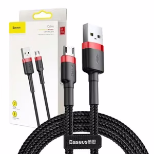 Baseus Cafule Micro USB kabelis 2A, 3 m, juoda/raudona
