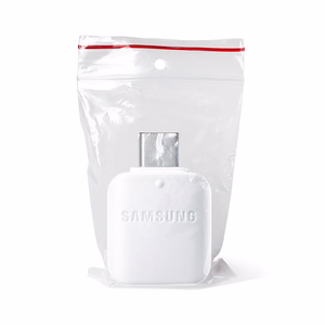 Samsung EE-UN930 USB-A į USB-C OTG adapteris (didmeninė – pakaitinė pakuotė) – baltas