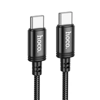 Kabelis USB C į USB C Hoco 3A 60W 2 m X89 juodas
