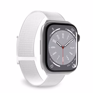 Puro Sport nylon strap for Apple Watch 42 / 44 / 45 / 49 mm, white