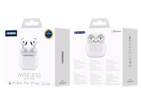 JELLICO belaidės ausinės AirBlue 6 baltas