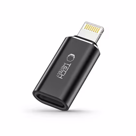Tech-Protect UltraBoost Lightning (kištukas) / USB-C (lizdas) adapteris - juodas