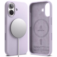 Ringke Silikoninis Magnetinis dėklas telefonui iPhone 17 - Violetinis