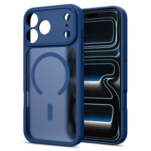 Tech-Protect BasicMag MagSafe dėklas iPhone 17 Pro / 18 Pro, matinis tamsiai mėlynas