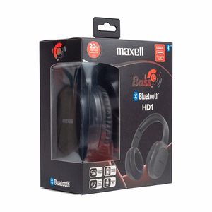 MAXELL „Bluetooth“ belaidės ausinės HD1 BASS USB-C