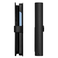 Spigen piniginės tipo „S“ dėklas, skirtas Samsung Galaxy S25 Ultra – juodas