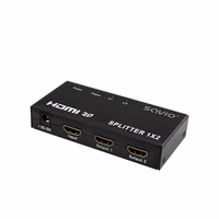 Savio CL-42 vaizdo signalų daliklis HDMI 2x HDMI