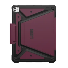 UAG Metropolis SE dėklas su stovu ir Apple Pencil laikikliu iPad Pro 13" 2024 - raudonas