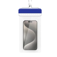 Atsparus vandeniui dėklas - Tipas 3 tamsiai mėlynas-baltas (230x118 mm)