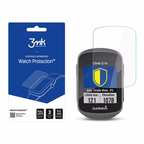 3mk Watch Protection FlexibleGlass apsauginė plėvelė Garmin Edge 130 Plus įrenginiui