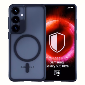 3mk Satin Armor MagCase Samsung Galaxy S25 Ultra Dėklas telefonui Samsung Galaxy S25 Ultra - skaidrus