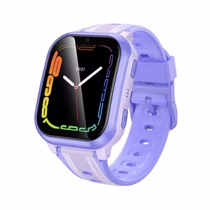 Smartwatch for kids 1,69" 4G GPS with call function Hoco Y108 purple