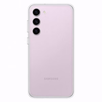 Samsung rėmelio dėklas telefonui Samsung Galaxy S23+ su keičiamomis nugarėlėmis baltas (EF-MS916CWEGWW)