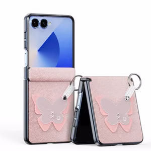 DUX DUCIS dėklas LUVY Samsung Z Flip 7 rožinis