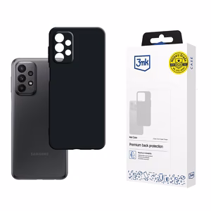 3mk Matinis dėklas telefonui Samsung Galaxy A23 / A23 5G - juodas