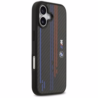 BMW M Kevlar Lines & Logo MagSafe dėklas iPhone 17 - juodas