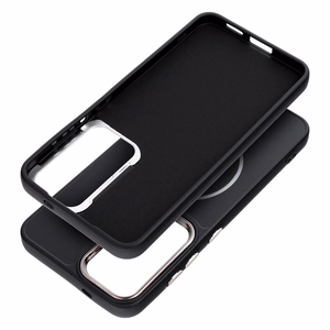 FRAME MAG COVER magnetinis dėklas telefonui, suderinamas su MagSafe, skirtas SAMSUNG A36, juodas