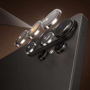 "Benks" grūdinto stiklo stiklas "Warrior Lens Protector" kameros apsauga "Samsung Galaxy S26/S26 Plus" (3 vnt.), skaidrus