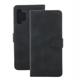 Išmanus Velvet dėklas Xiaomi Redmi Note 14 4G (Global) juodas (164.84 x 78.15 x 8.16 mm)