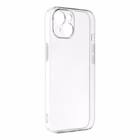 Skaidrus dėklas telefonui 2 mm IPHONE 15 (kameros apsauga) permatomas