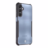 Tactical Quantum Stealth Dėklas skirta Samsung Galaxy A25 5G Skaidrus/Juodas
