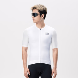 Rockbros 15200025 Short Sleeve Cycling Jersey Size S - White