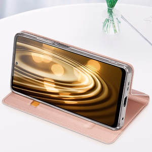 Dux Ducis Skin Pro чехол для Xiaomi Redmi Note 12 флип карточный кошелёк подставка синий