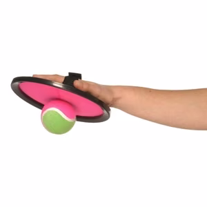 Eddy Toys Super Grip 2 dalių kamuoliuko gaudymo rinkinys su lipniu gaudymo disku