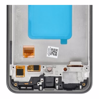 LCD ekranas SAMSUNG A36 5G HARD OLED su rėmeliu