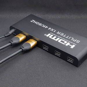 Qoltec 51799 aktyvus HDMI skirstytuvas 4 x HDMI 4K x 2K | 6Gb/s | 60Hz