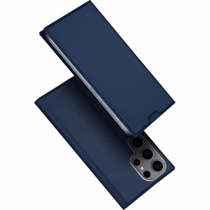 DUX DUCIS чехол-книжка SKIN PRO для SAMSUNG S25 Ultra синий