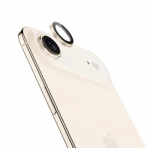 Benks grūdintas stiklas Glass Warrior Lens Protector kamerai iPhone 17 Air (1 lęšis) auksinis