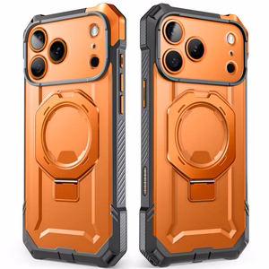 Supcase UB Grip Mag MagSafe dėklas iPhone 18 Pro Max / 17 Pro Max – oranžinis