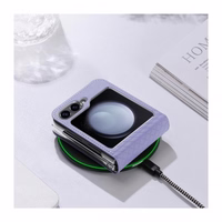 Dėklas Dux Ducis "Bril" skirtas Samsung F731 Z Flip5 violetinis