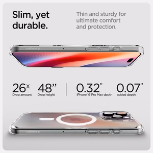Dėklas telefonui Spigen Ultra Hybrid iPhone 16 Pro - baltas