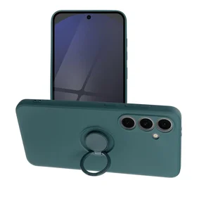 Dėklas telefonui su silikoniniu ringu SAMSUNG S24 FE - žalias