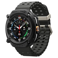 Spigen Rugged Armor dėklas laikrodžiui Samsung Galaxy Watch 8 Classic 46mm - matinis juodas