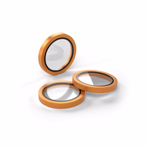 Etteri camera lens protector iPhone 17 Pro / 17 Pro Max oranžinis