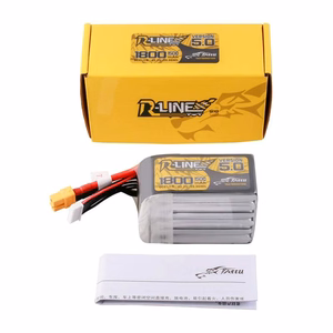 Lipo Tattu R-Line Version 5.0 1800mAh 22.2V 150C 6S akumuliatorius su XT60 jungtimi