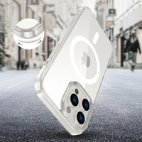 Tech-Protect Flexair Hybrid CC Magnetinis iPhone 16 Pro Max dėklas - skaidrus